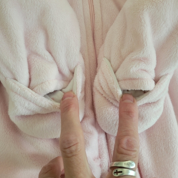 Carters One-Piece Jumpsuit Pink Size Size 6 Months Zipper - Picture 5 of 8